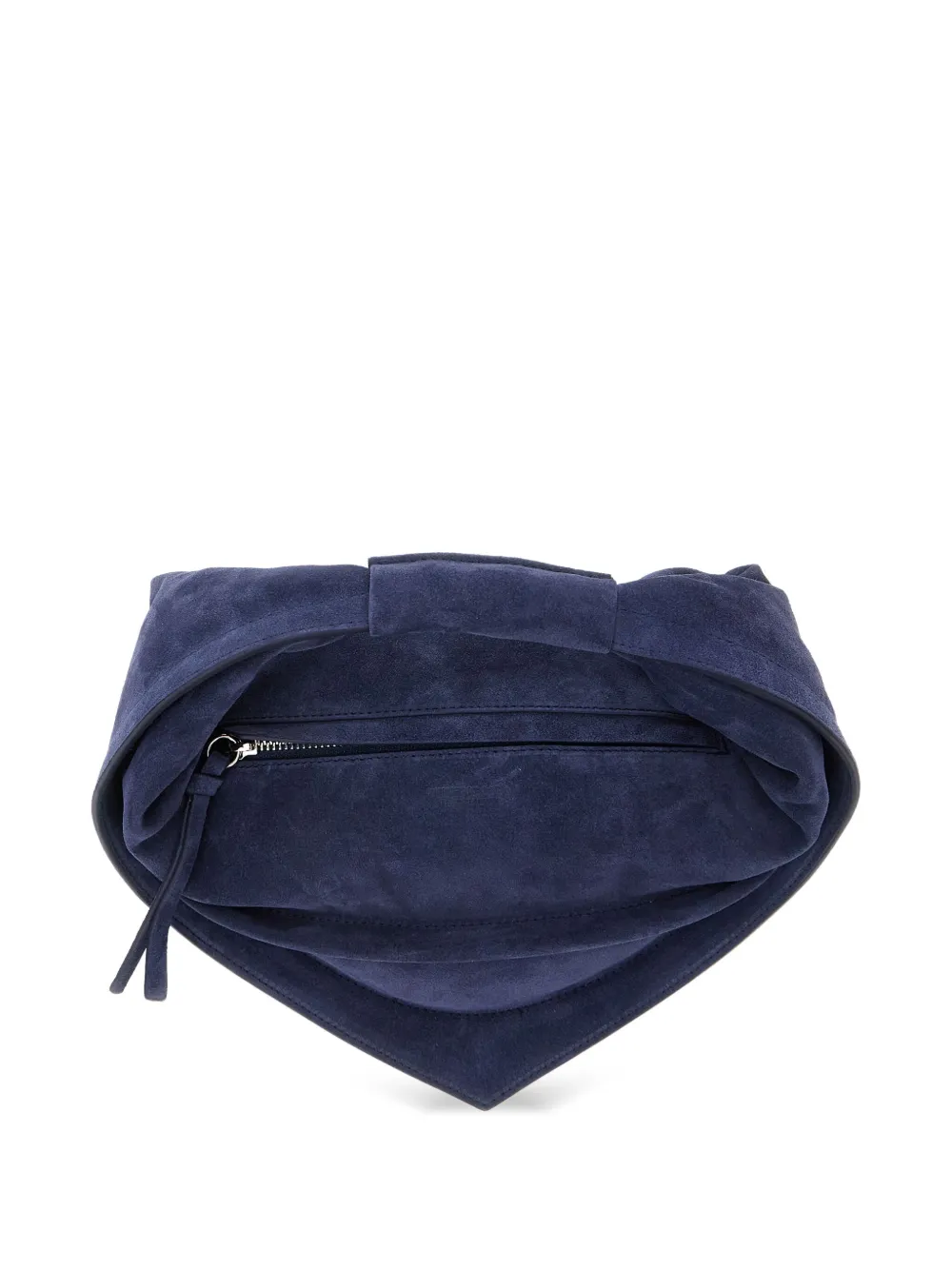 FEDERICO CINA Torttelino suède shopper Blauw