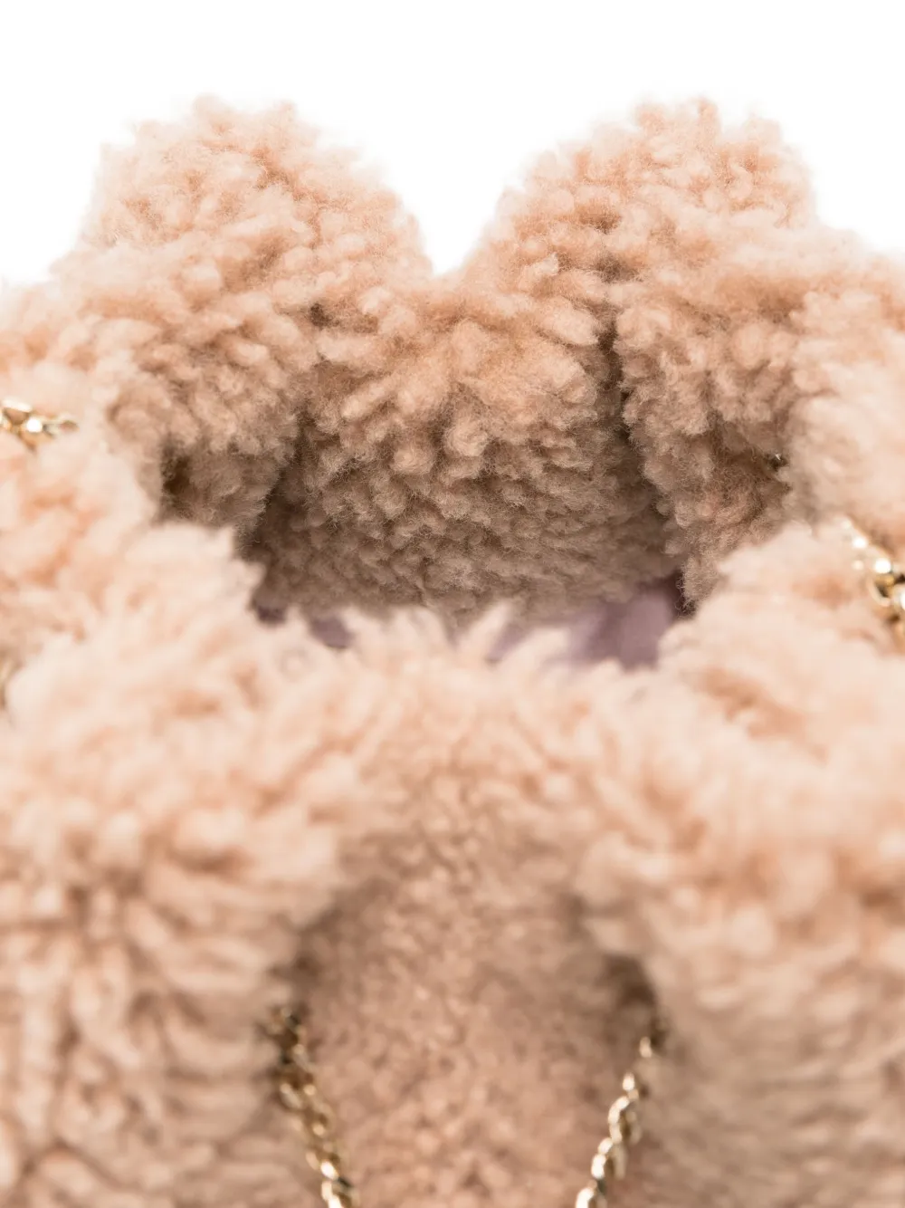 Jimmy Choo Bon tas verfraaid met parel en handgreep Beige