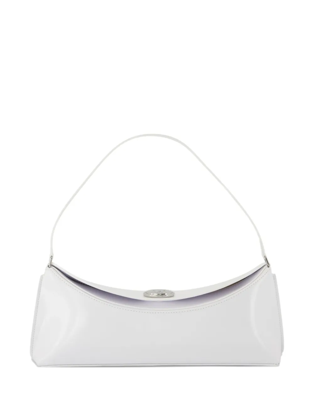 Jacquemus Le Calisso patent leather shoulder bag | White | Image 1