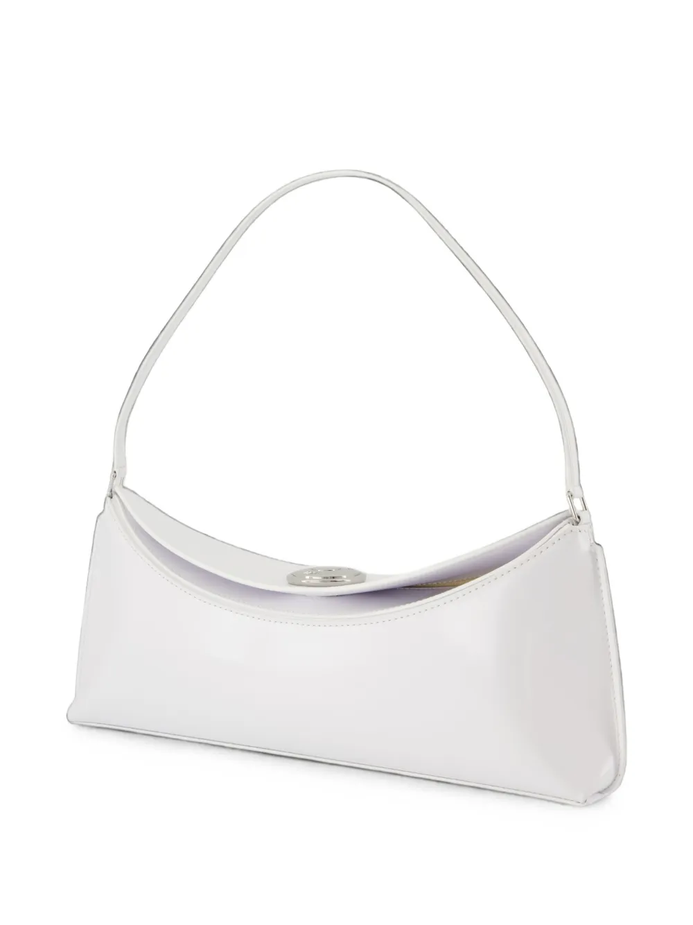 Jacquemus Ovalo Clutch | White | FARFETCH