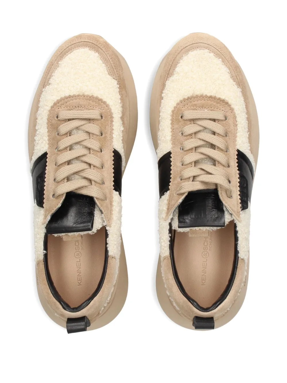 Kennel & Schmenger Suède sneakers Bruin