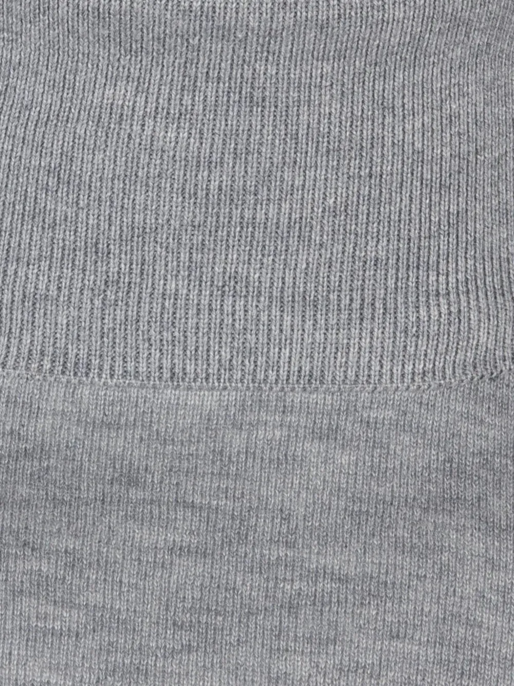 John Smedley turtleneck cotton sweater - Grijs