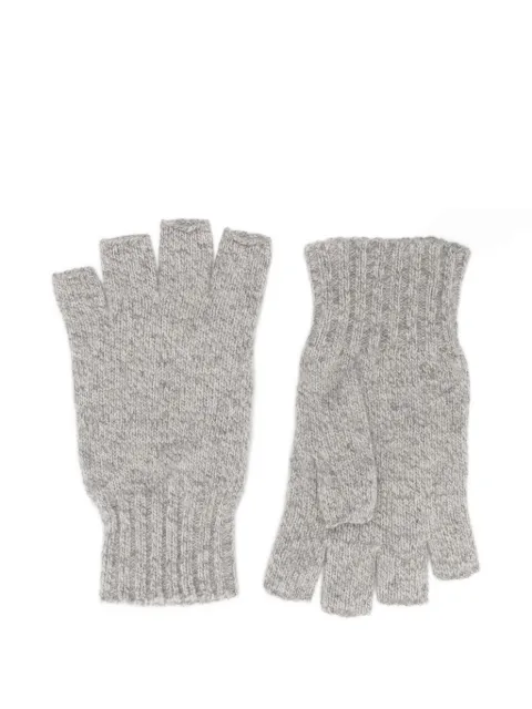 John Smedley finger-less wool gloves