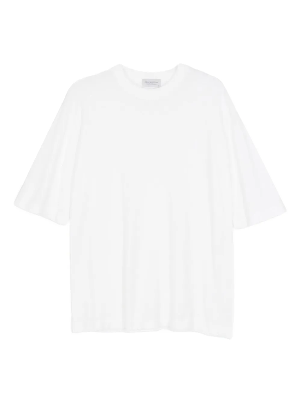 John Smedley short-sleeve cotton T-shirt | White | Image 1