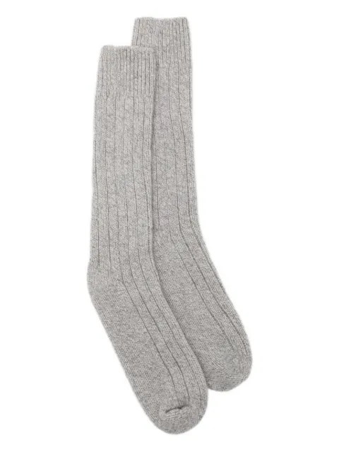 John Smedley ribbed cashmere socks