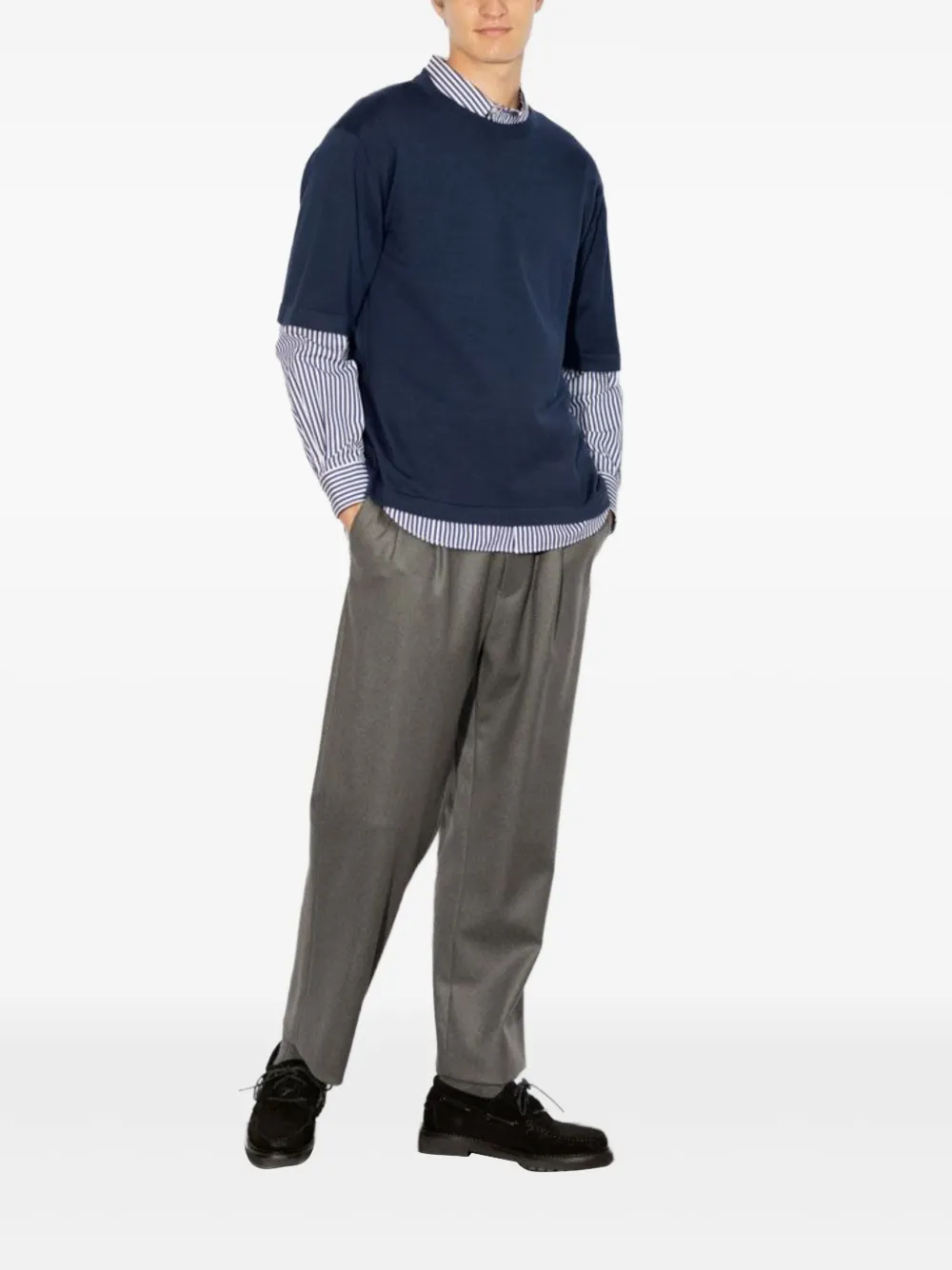 John Smedley round-neck short-sleeve T-shirt | T-Shirts | Image 2