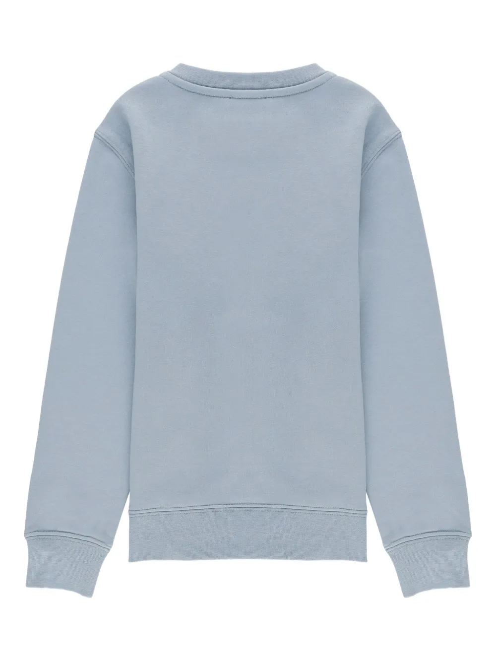 Golden Goose Front-print Crew-neck Sweatshirt In Blue