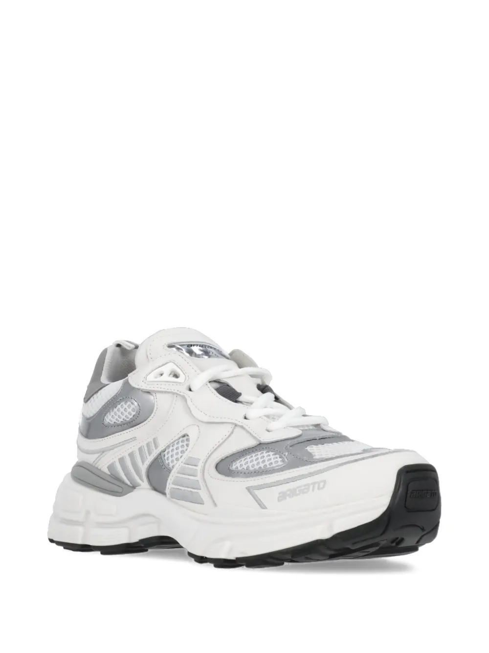 Axel Arigato Sphere Runner metallic leather sneakers White