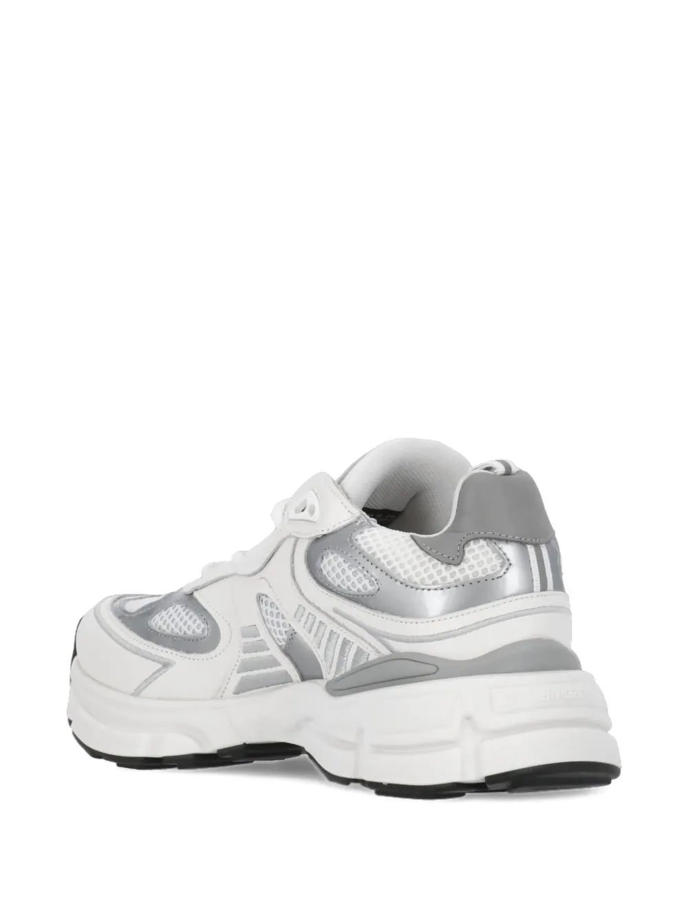 Axel Arigato Sphere Runner metallic leather sneakers White