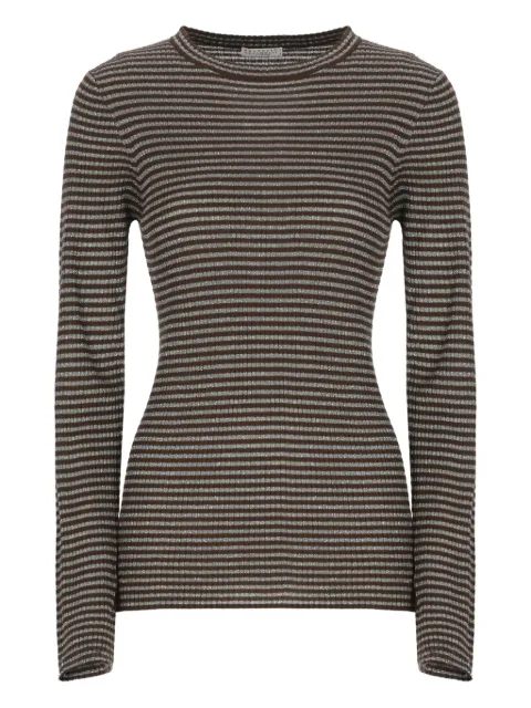 Brunello Cucinelli striped knitwear