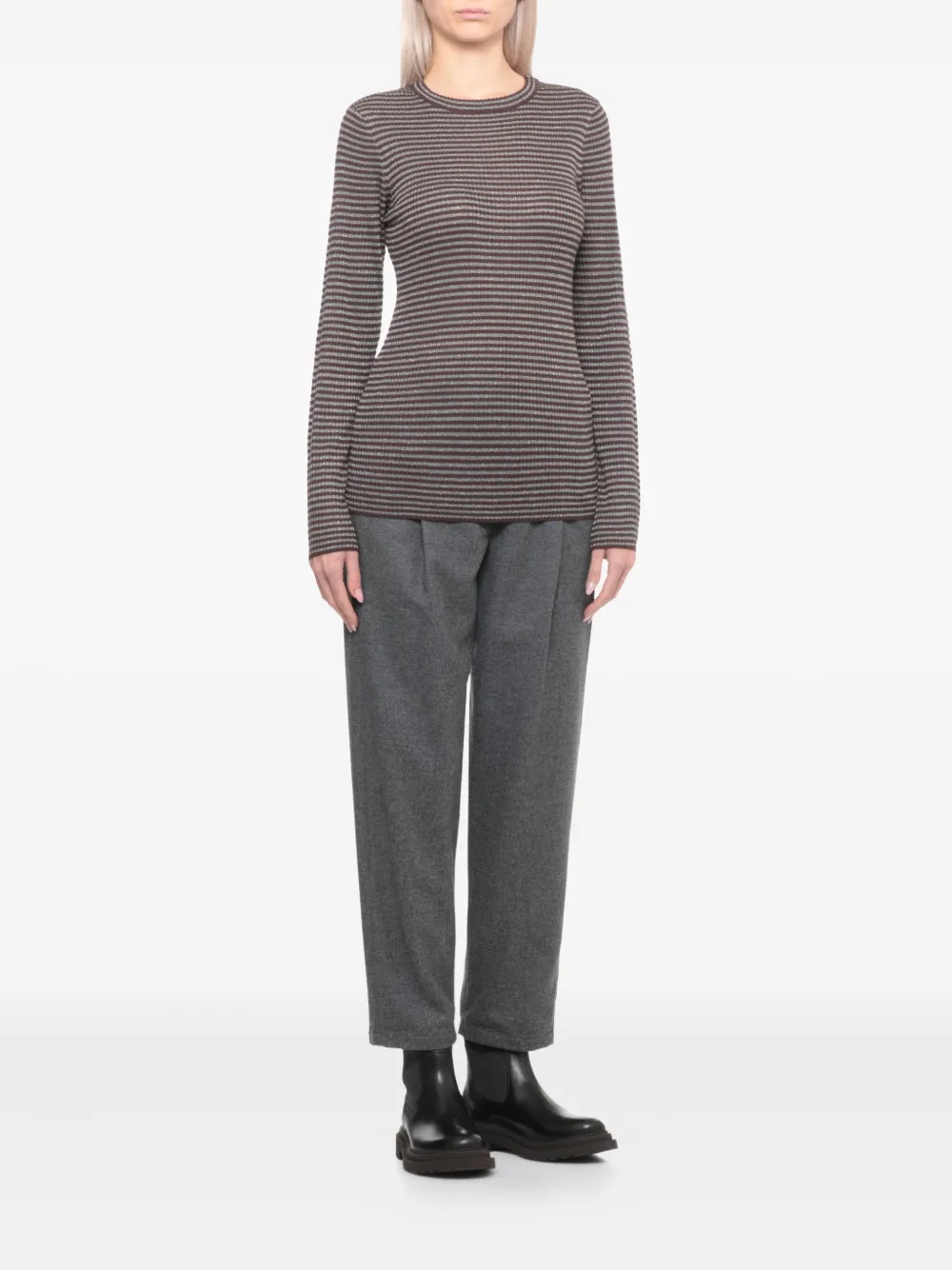 Brunello Cucinelli striped knitwear | Knitted Tops | Image 2