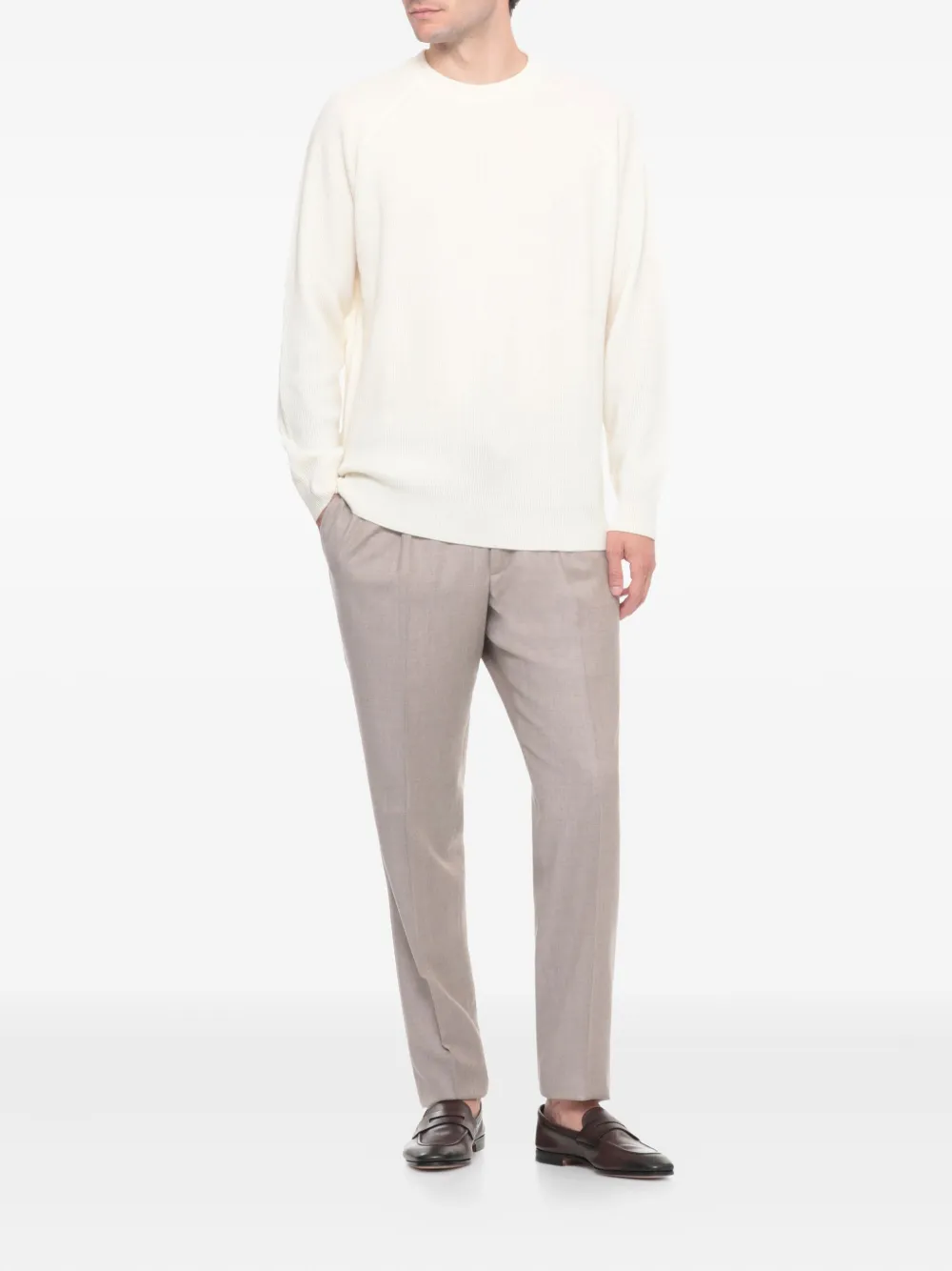 Incotex drawstring-waist trousers | Tapered Pants | Image 2