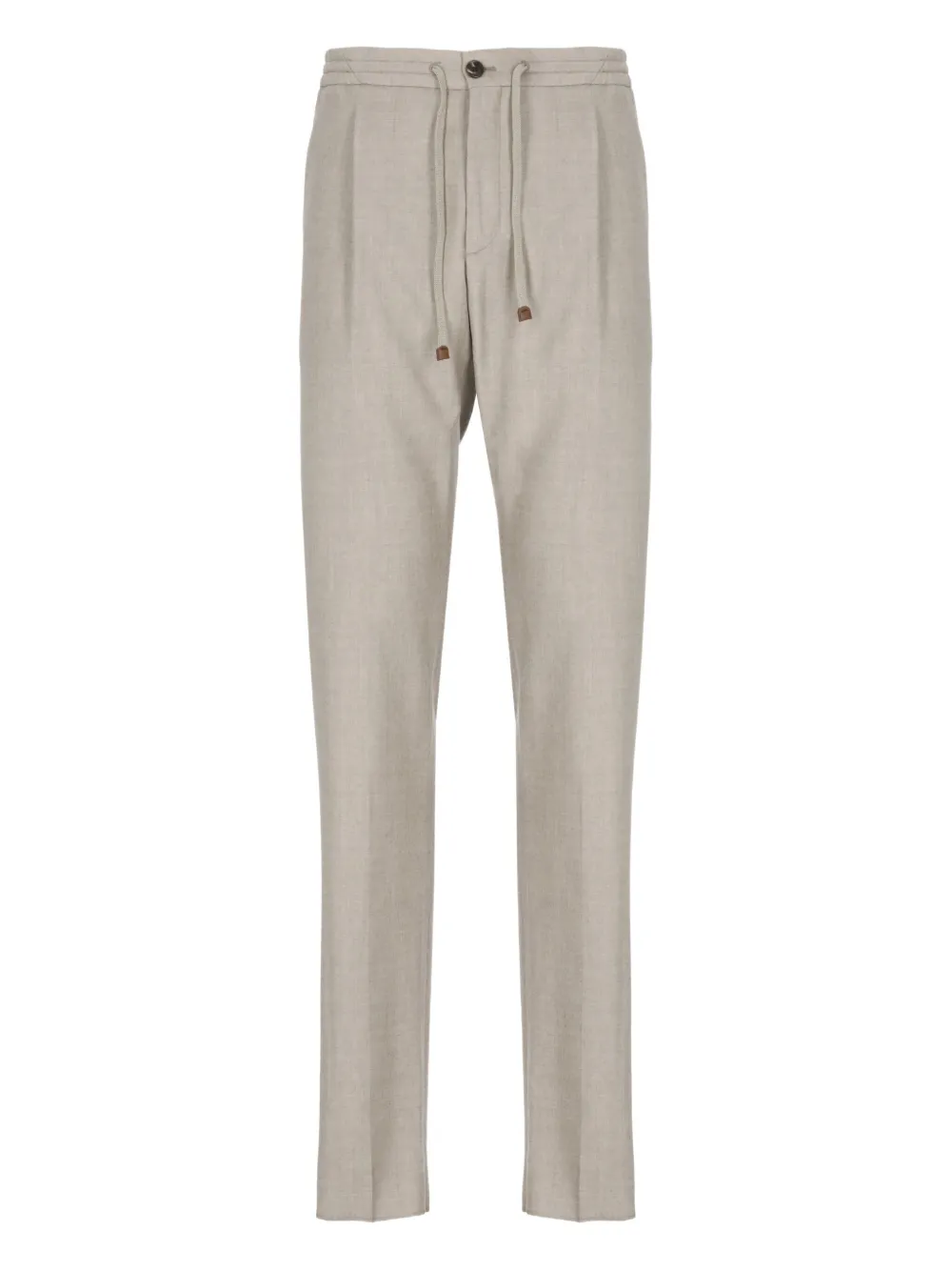 Incotex drawstring-waist trousers | Neutrals | Image 1