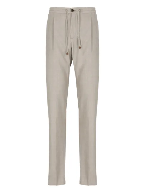 Incotex pantalones con cordones en la pretina