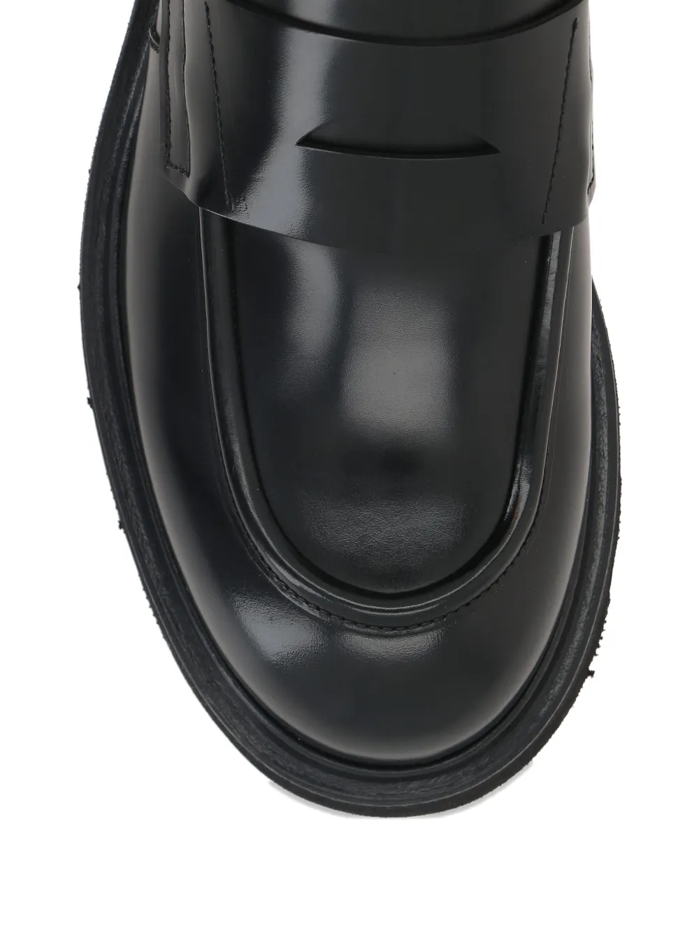 Premiata Leather Loafers In Black