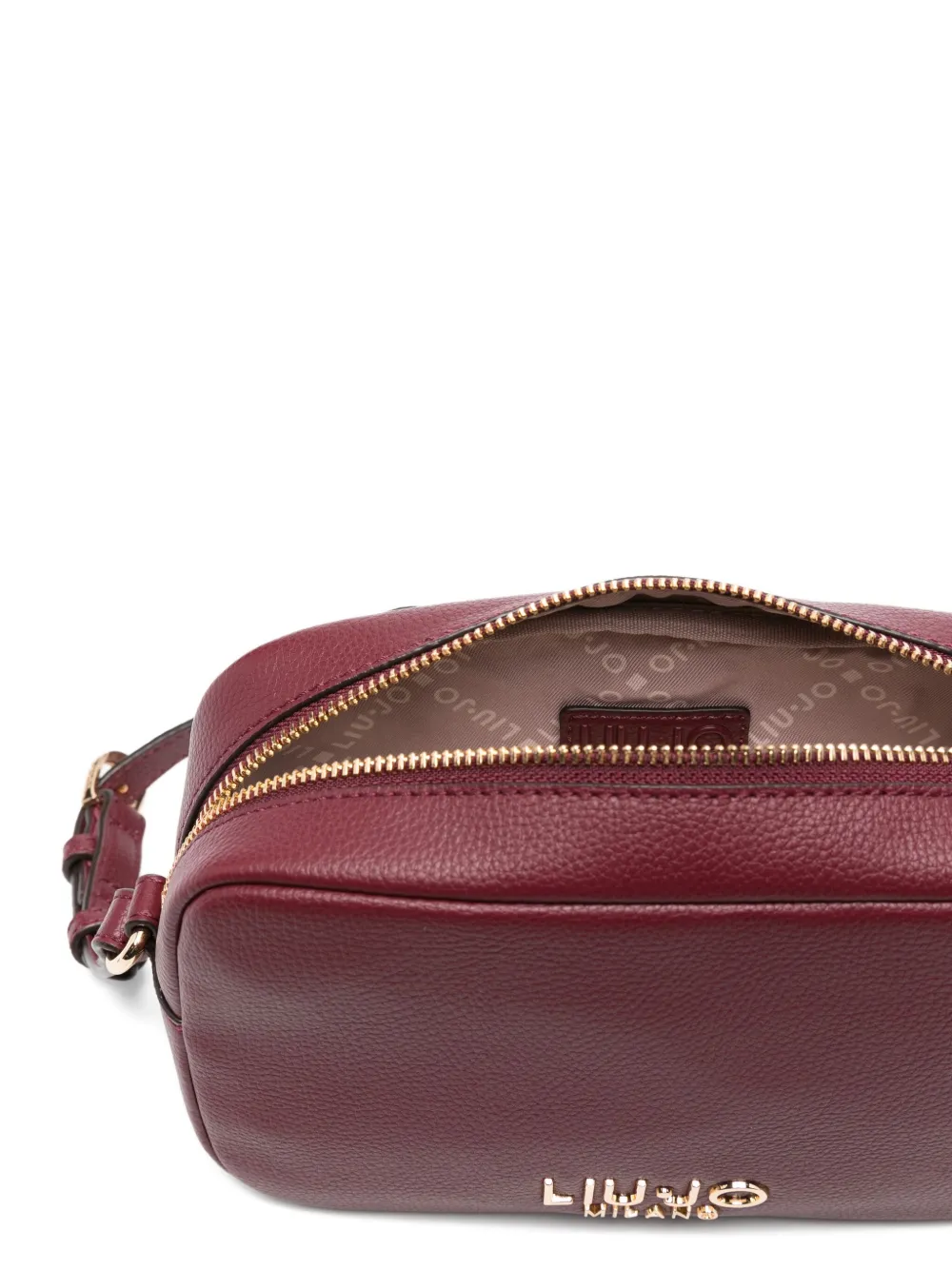 LIU JO Crossbodytas met logoplakkaat Rood