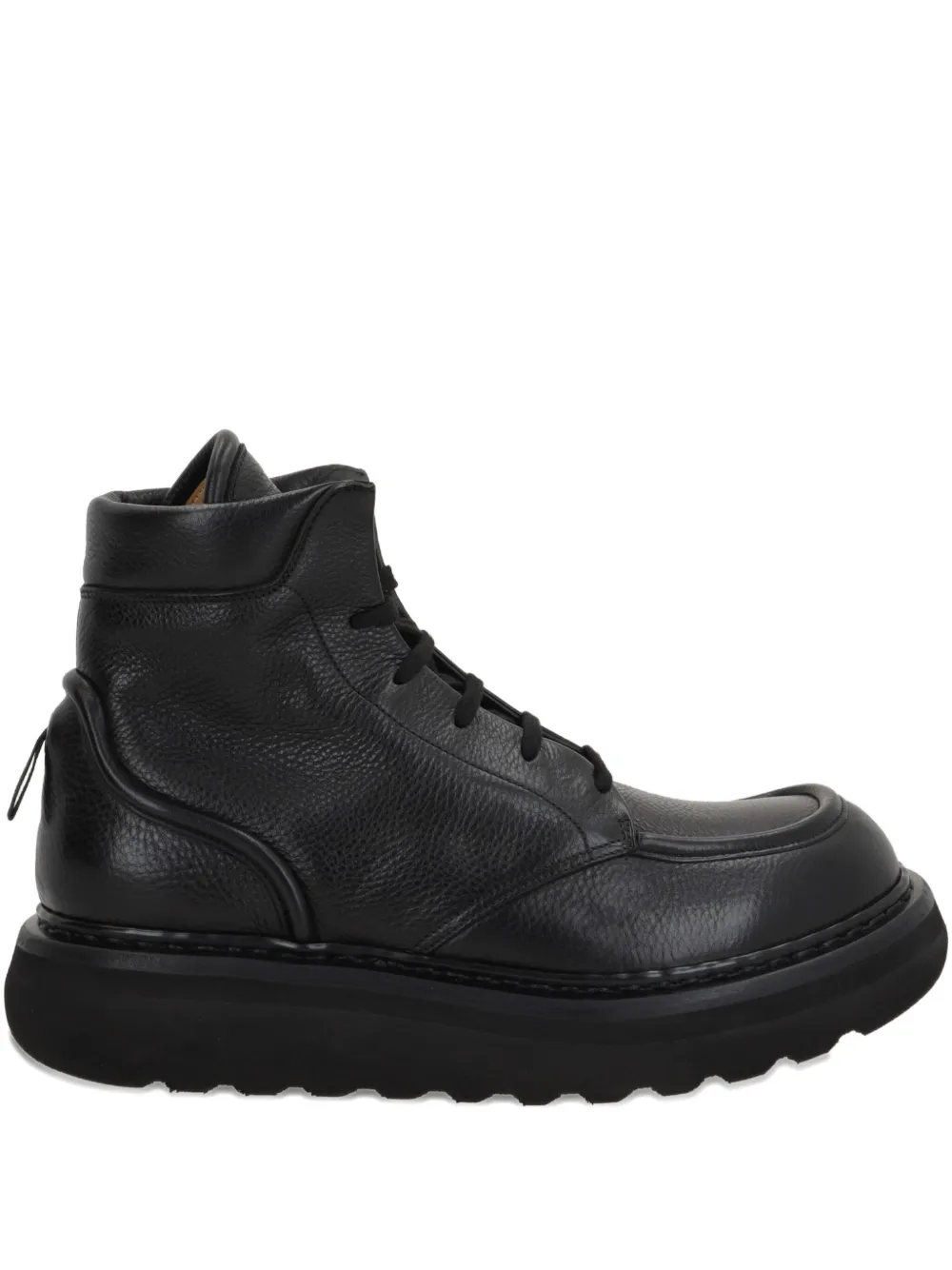 Premiata lace-up chunky-sole boots Black