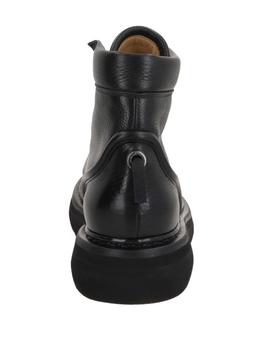 Premiata Laarzen met chunky zool en veters Zwart