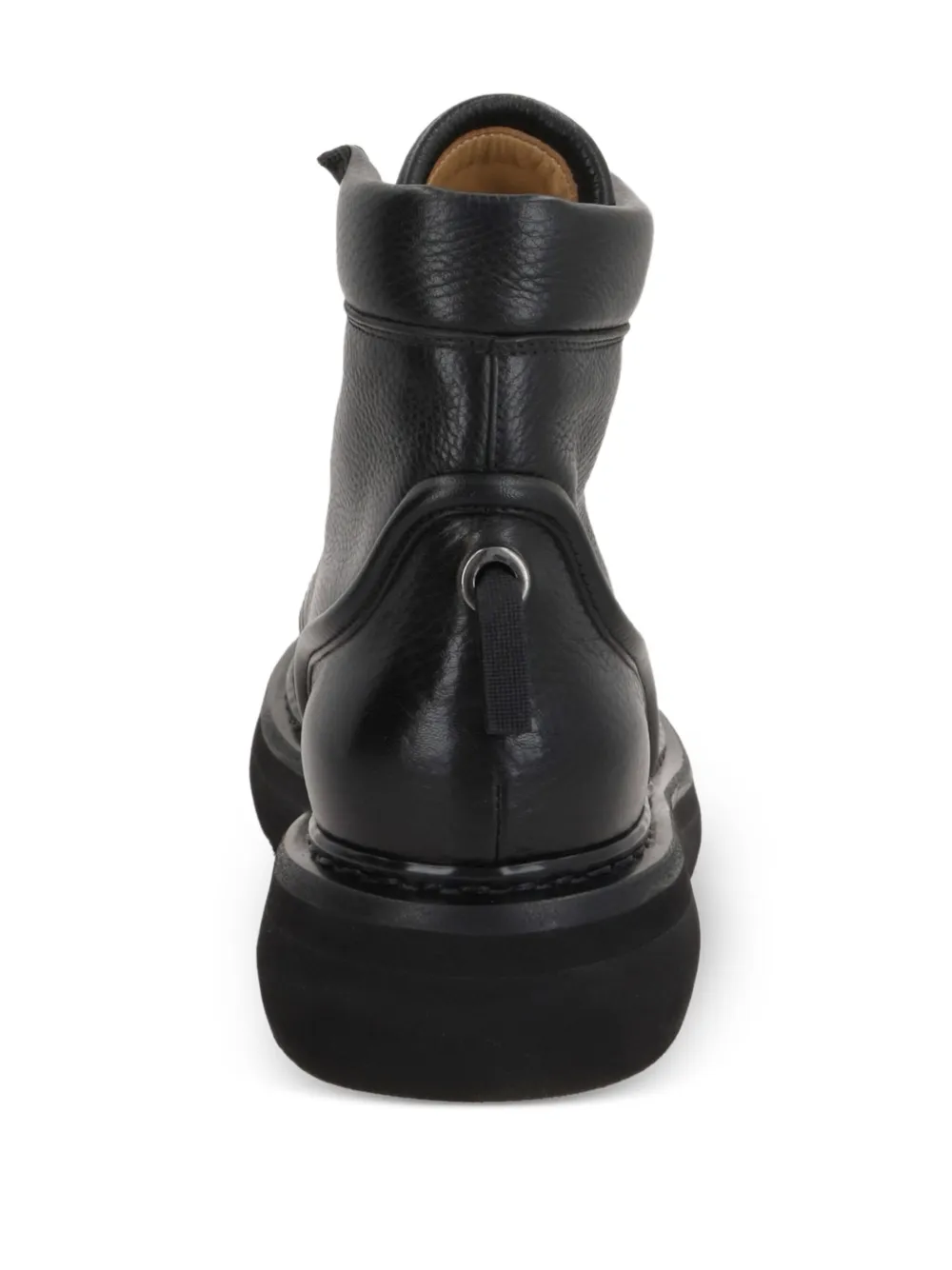 Premiata Laarzen met chunky zool en veters Zwart