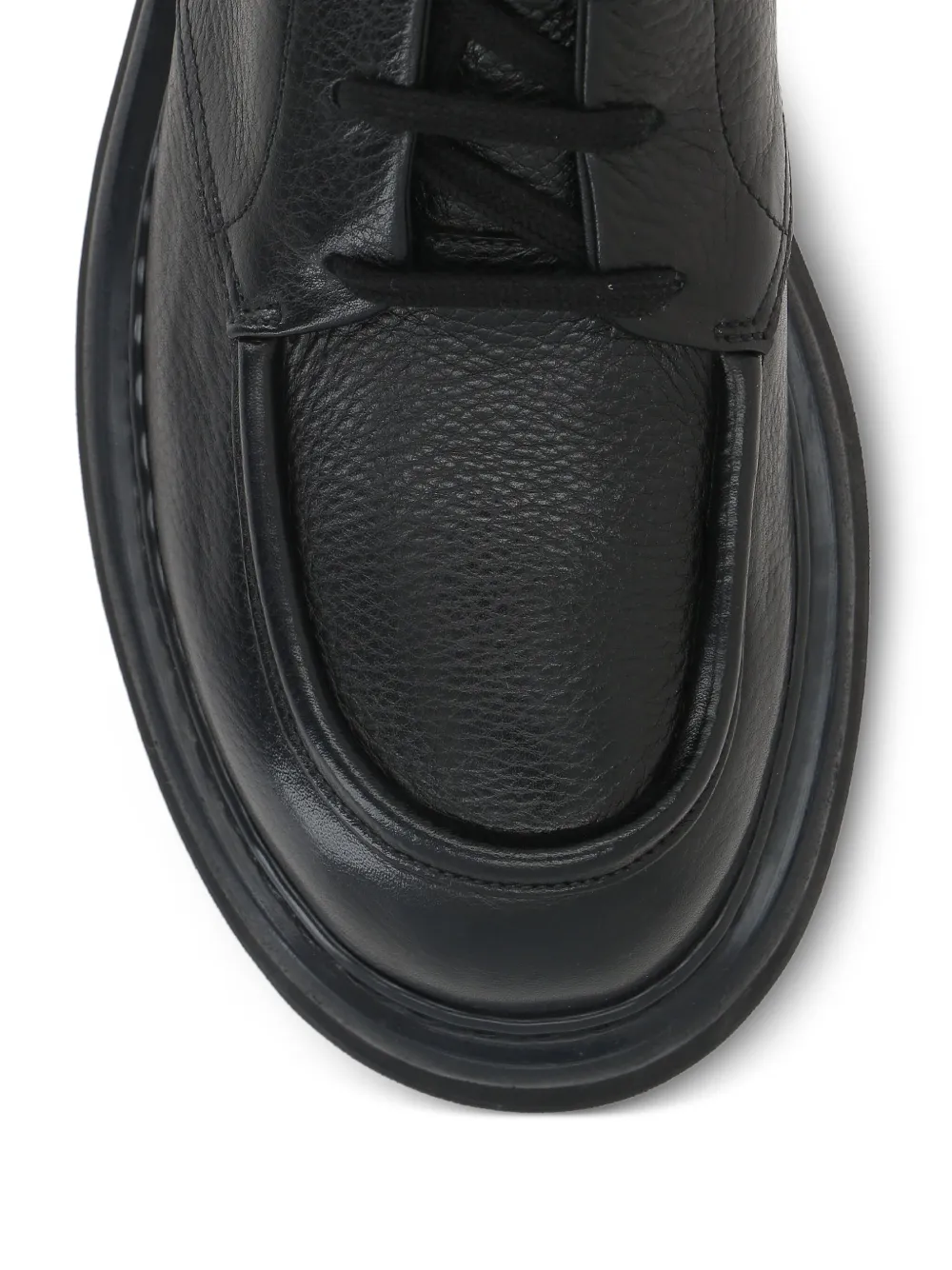 Premiata Laarzen met chunky zool en veters Zwart