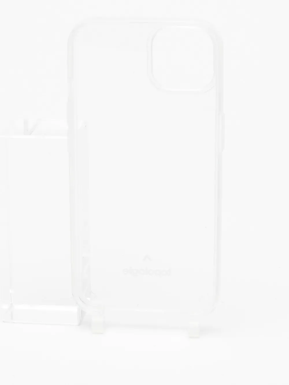 Topologie Clear Phone Case In White