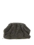 TWENTY FOURHAITCH crystal-embellished clutch bag - Grey