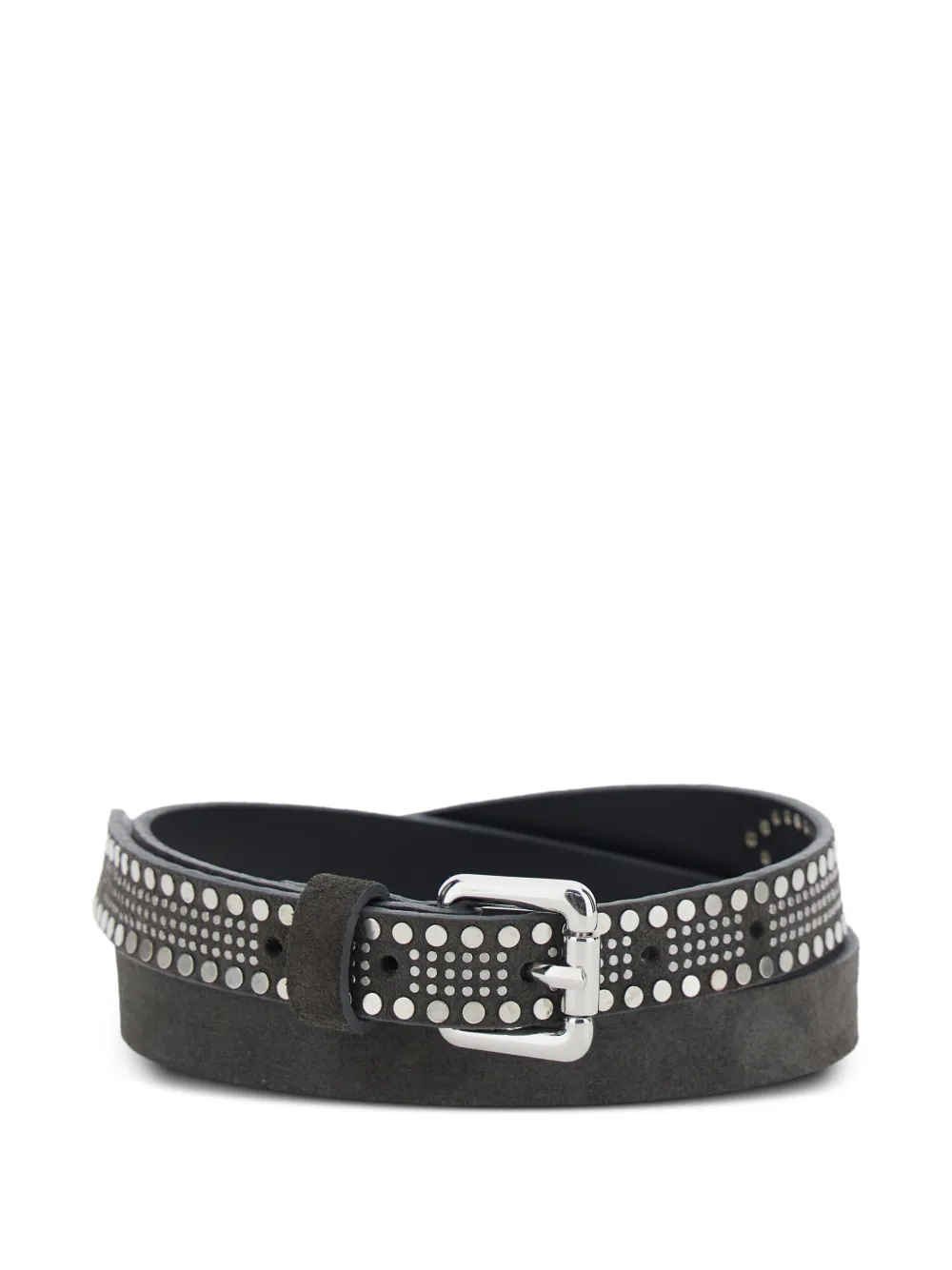 Tela studded suede belt | Grey | Image 1