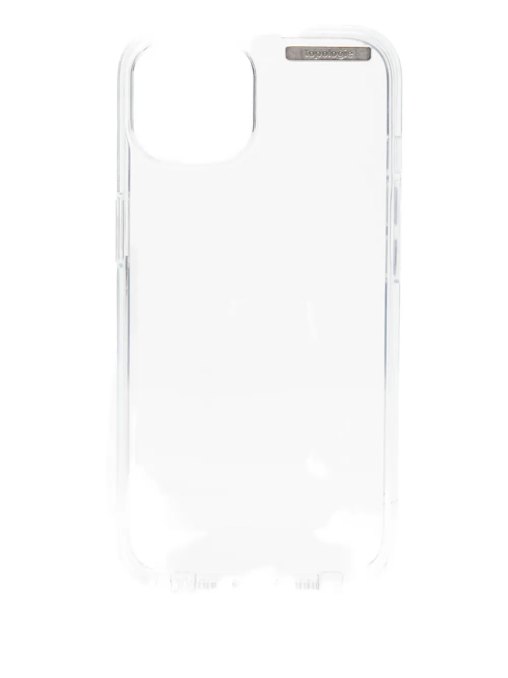 Topologie Bump Clear Phone Case In White