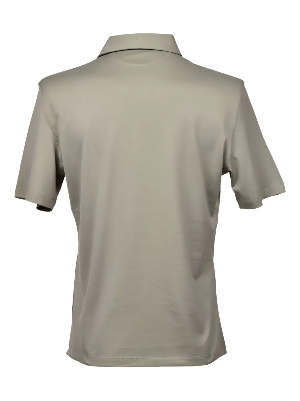 Brunello Cucinelli short-sleeved polo shirt - Groen