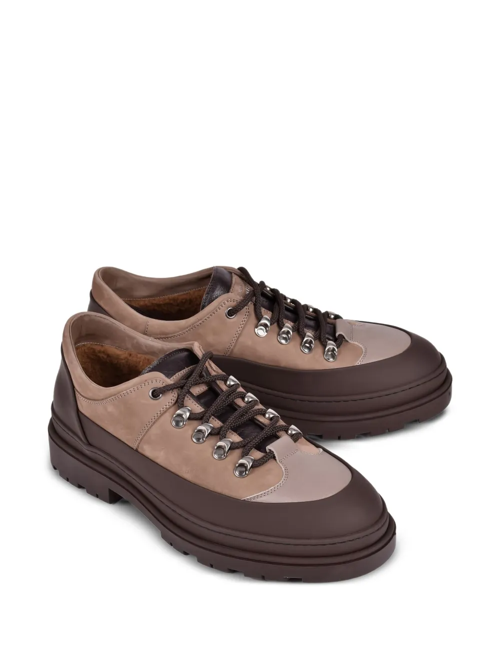 Brunello Cucinelli lace-up sneakers Brown