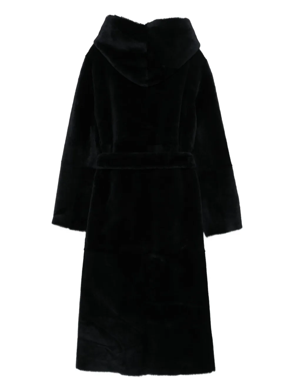 Liska abrigo con cinturón y capucha | Abrigos con botones | Image 2