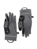 ROA honeycomb-pattern gloves - Grey