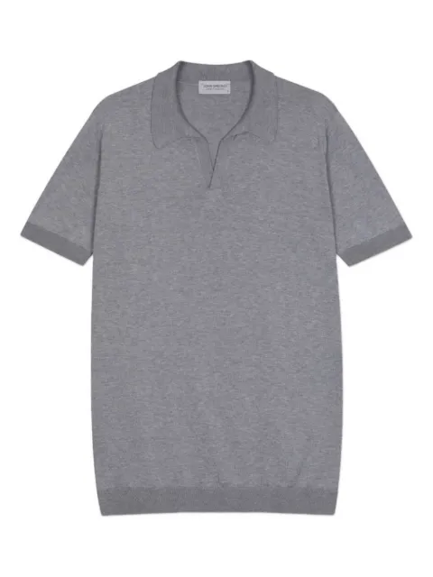 John Smedley V-neck cotton T-shirt