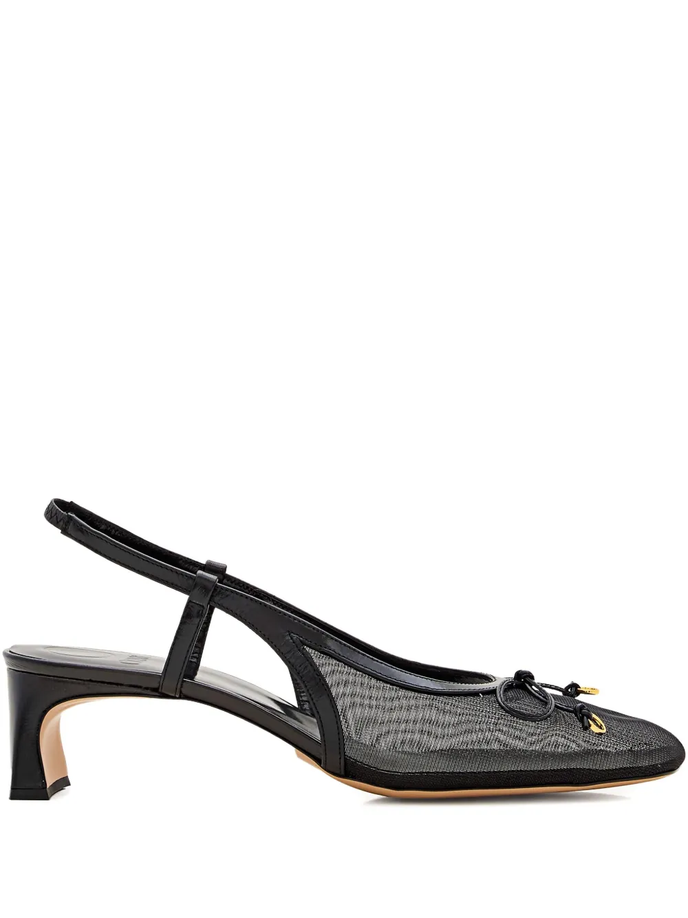 Odissì slingback mesh pumps Black