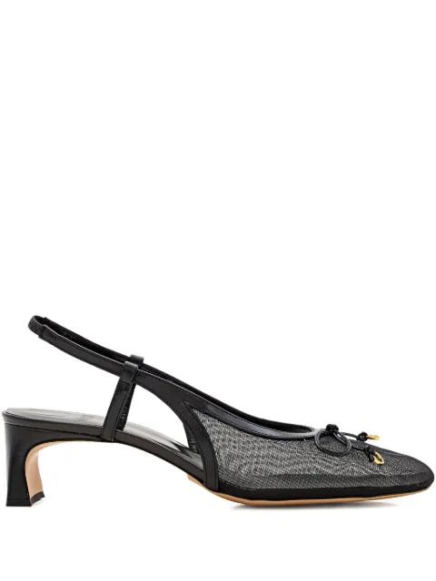 Odissì slingback mesh pumps
