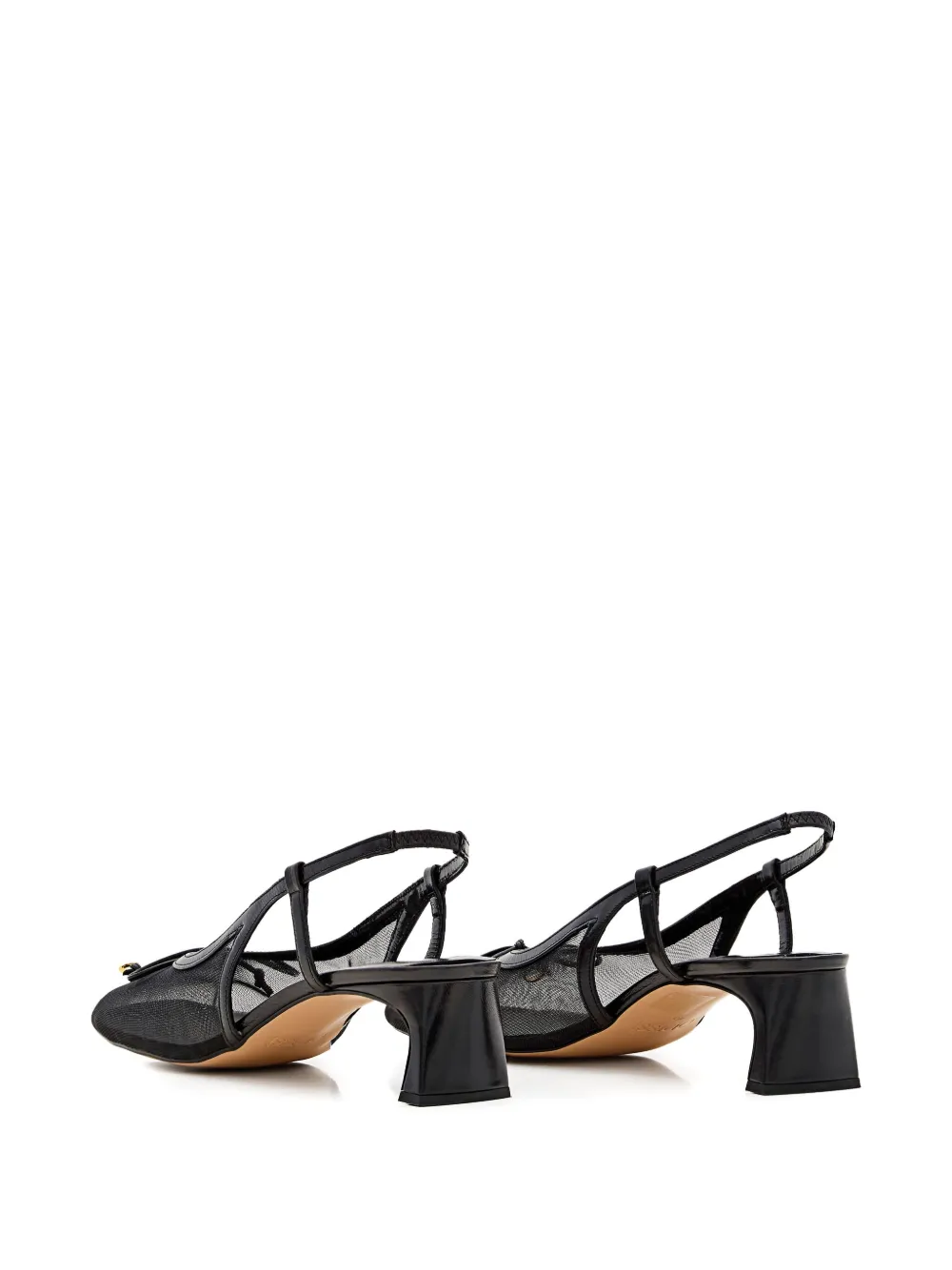 Odissì slingback mesh pumps Black