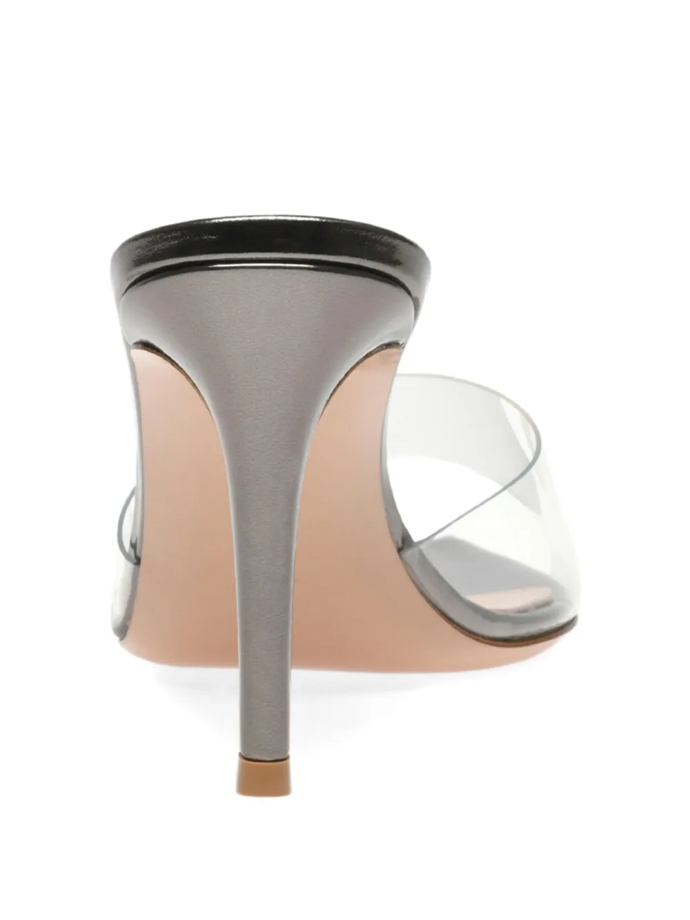 Gianvito Rossi 85mm Elle pointed-toe sandals Neutrals