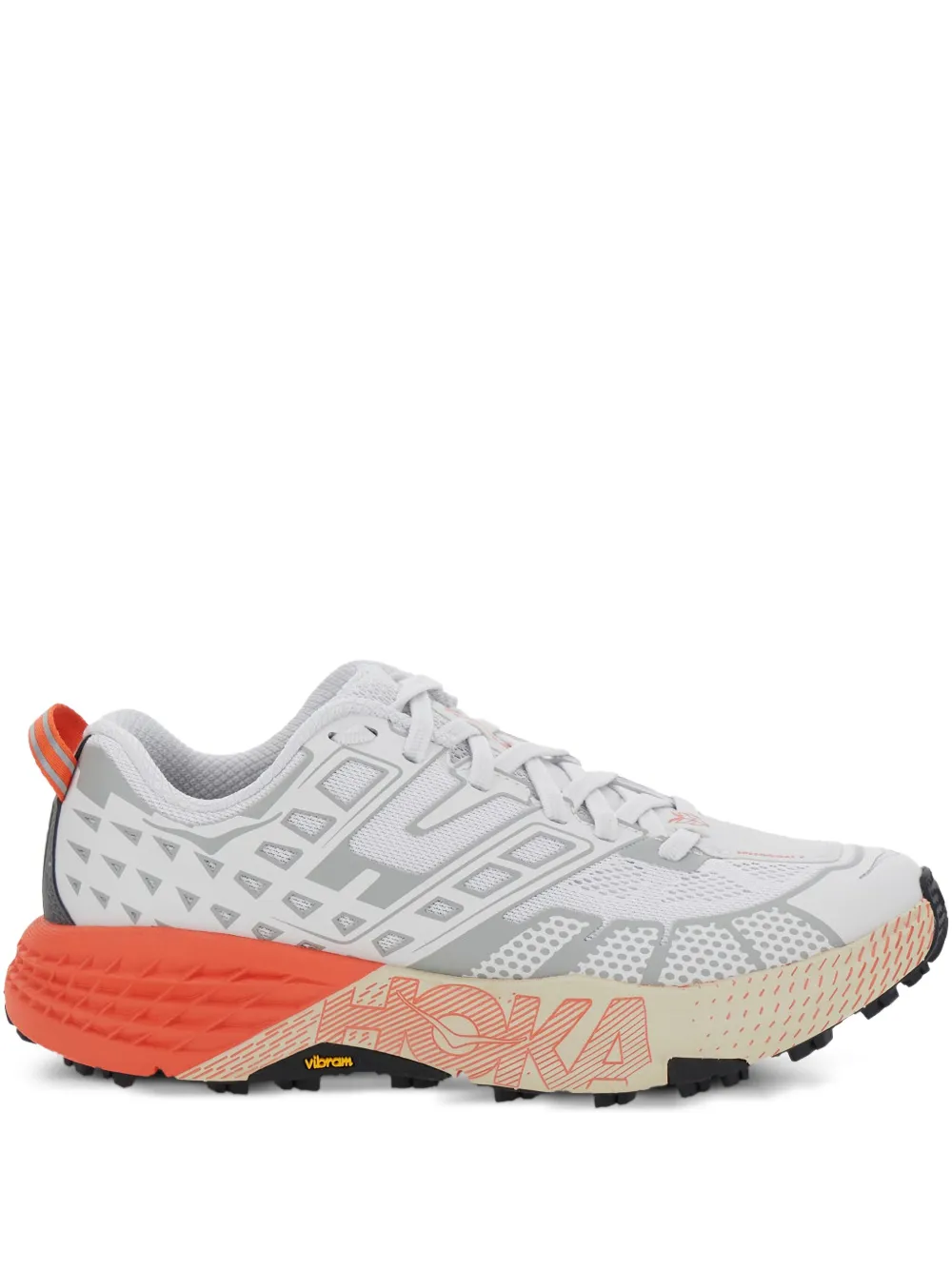 Hoka Speedgoat Lace-up Sneakers In White