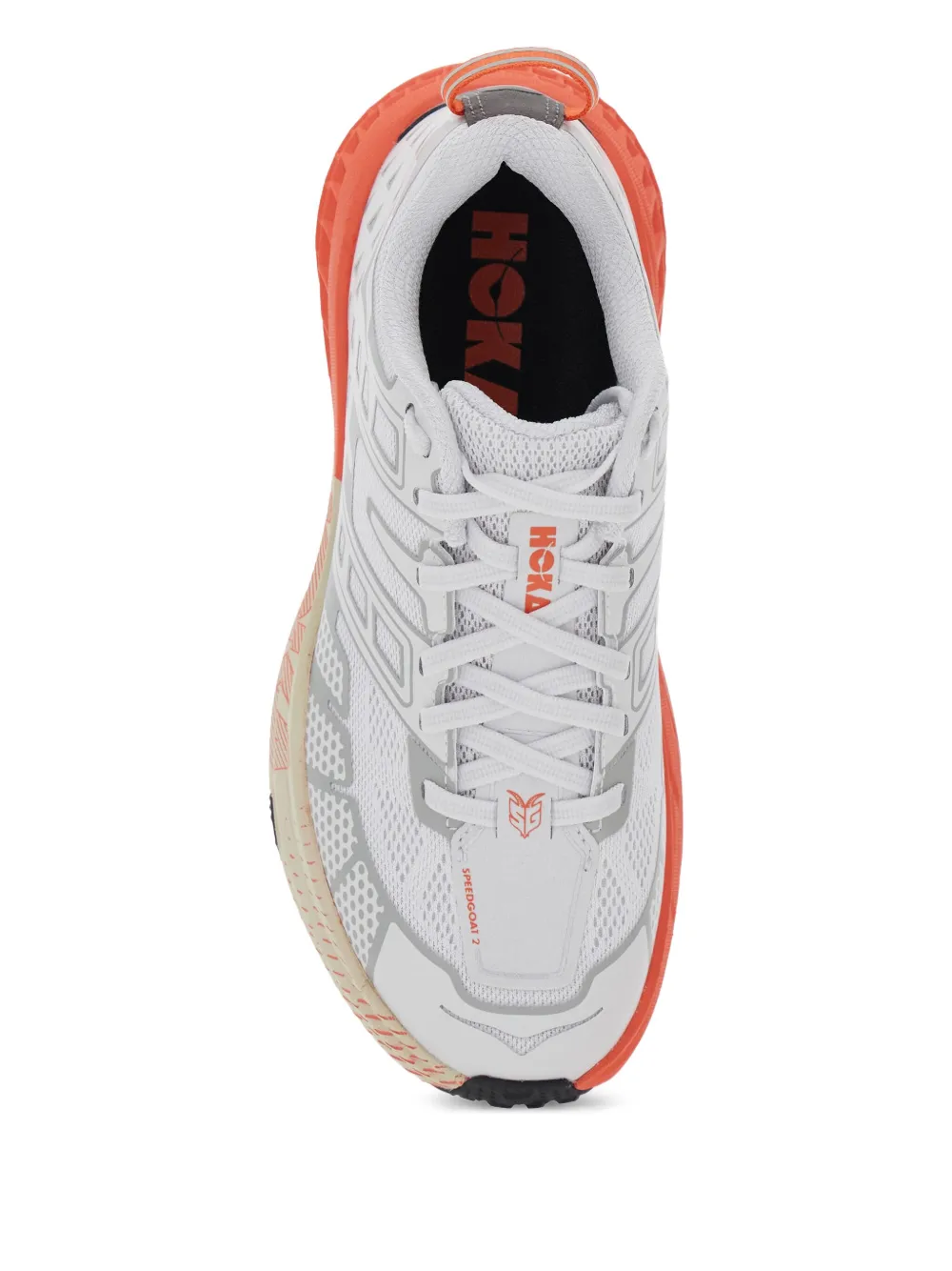 Hoka Speedgoat Lace-up Sneakers In White