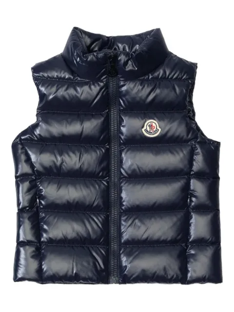 Moncler Enfant quilted shell vest