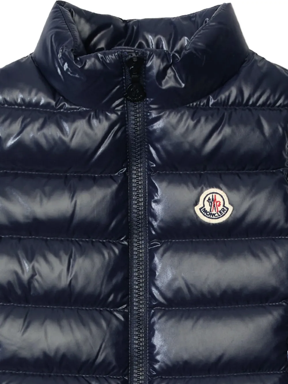 Moncler Enfant キルティング ベスト | ブルー | FARFETCH JP