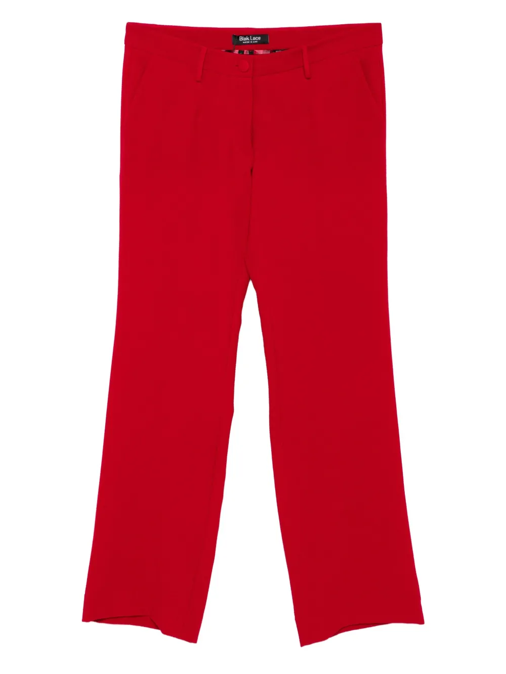 BLAKLACE mid-rise trousers | Red | Image 1
