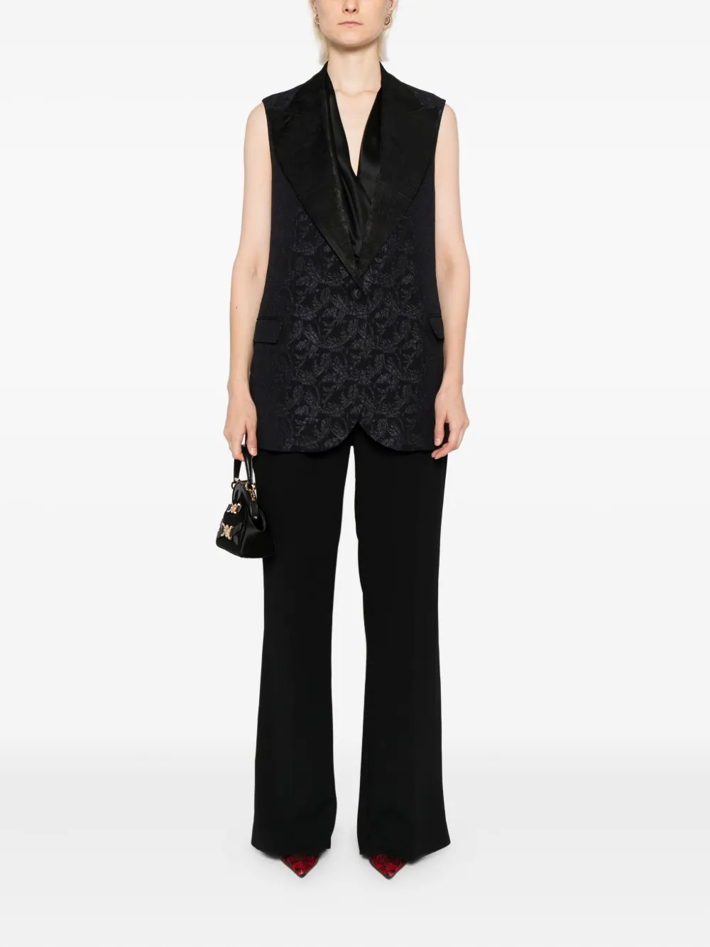 BLAKLACE floral-print waistcoat | Waistcoats & Gilets | Image 2