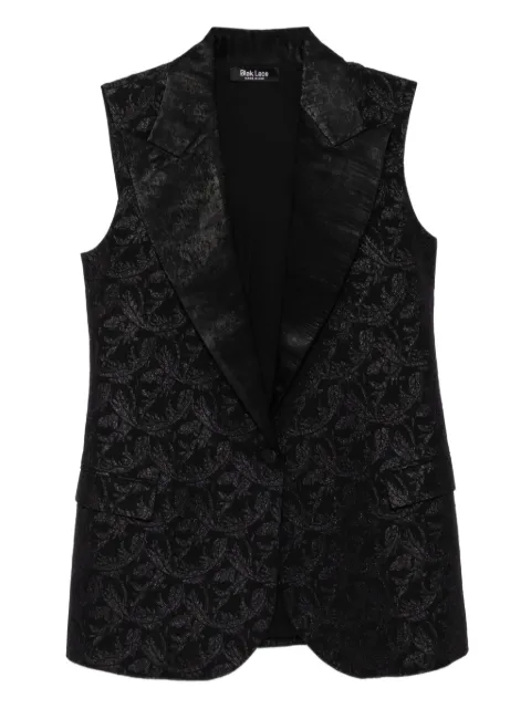 BLAKLACE floral-print waistcoat