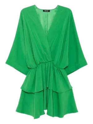 slim fit dress slacks Zara Green Mini Dress – OWNI main image 0