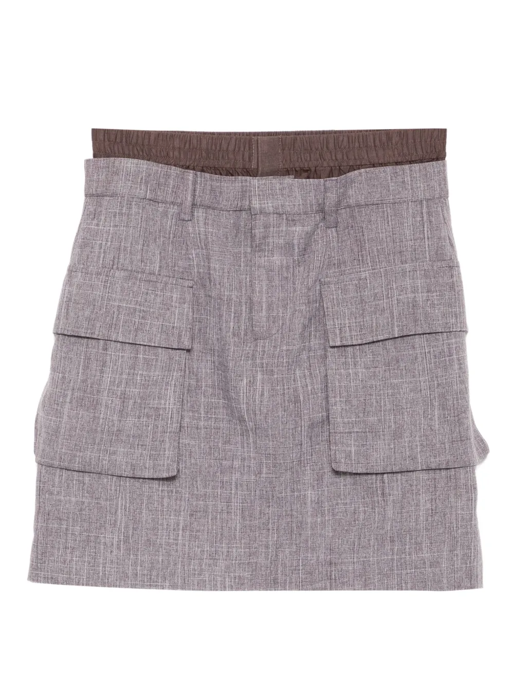 BLAKLACE cargo skirt | Grey | Image 1