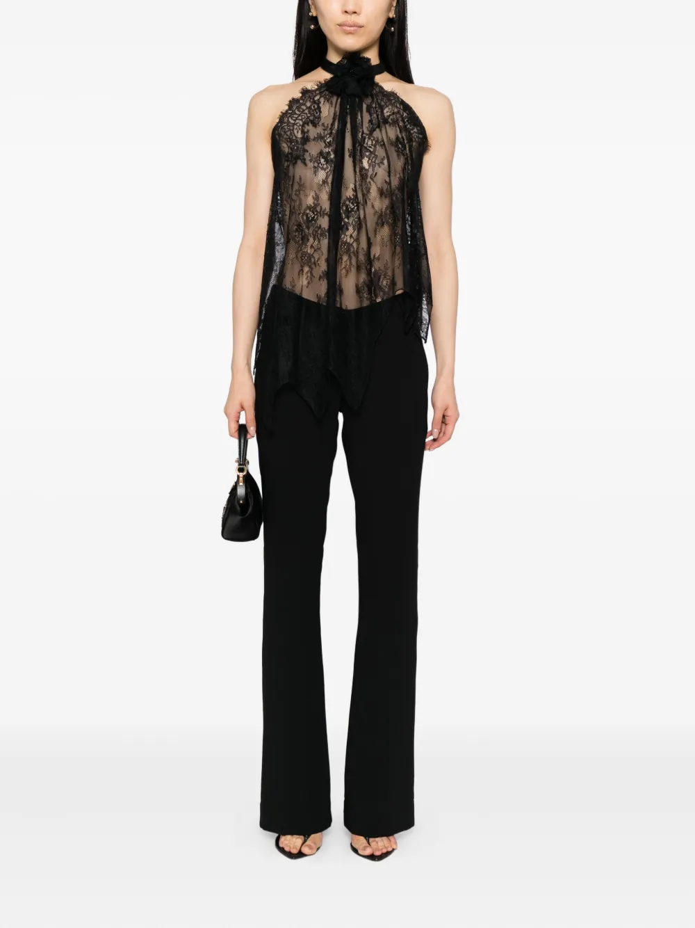BLAKLACE lace halter top | Blouses | Image 2