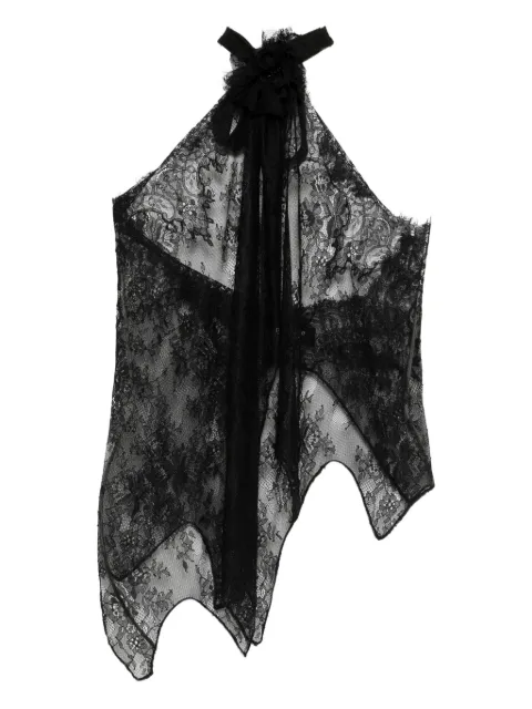 BLAKLACE lace halter top