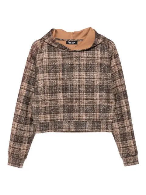 BLAKLACE checked hoodie