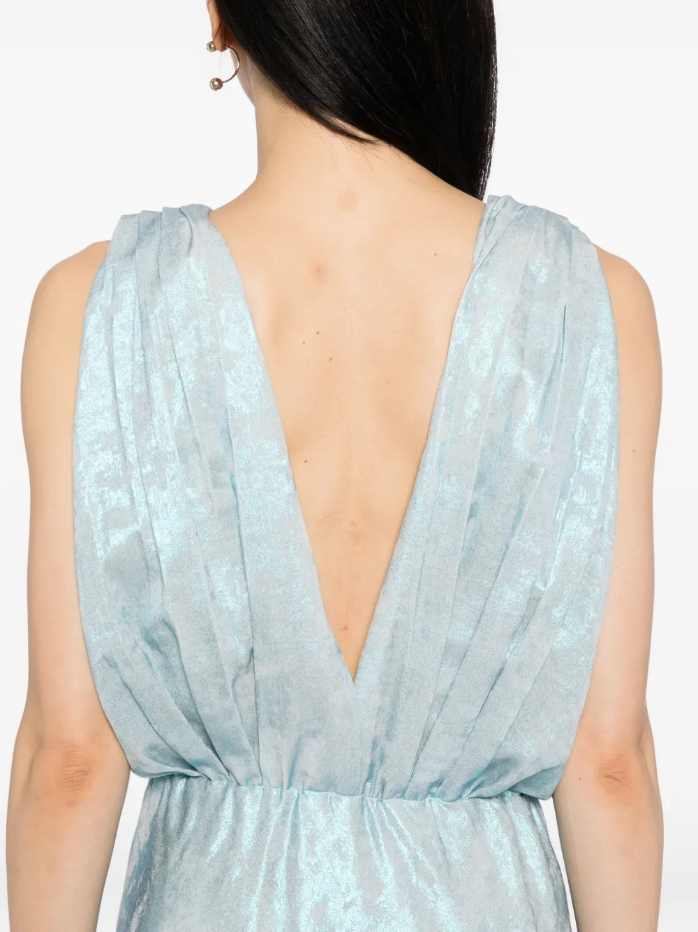 Blaklace Sleeveless Dress In Blue